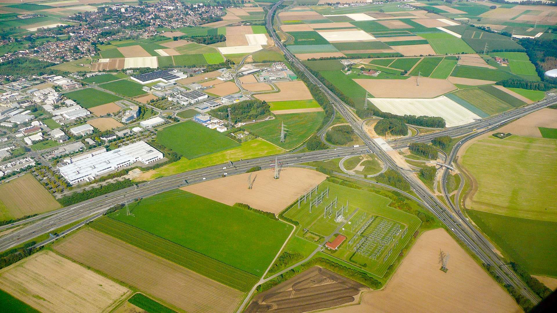 Ausbau am Autobahnkreuz Aachen