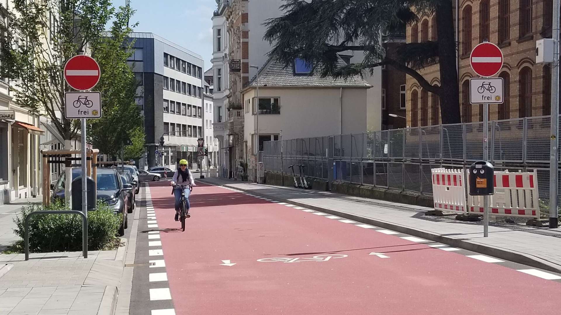 Radvorrangroute Lothringer Straße in Aachen