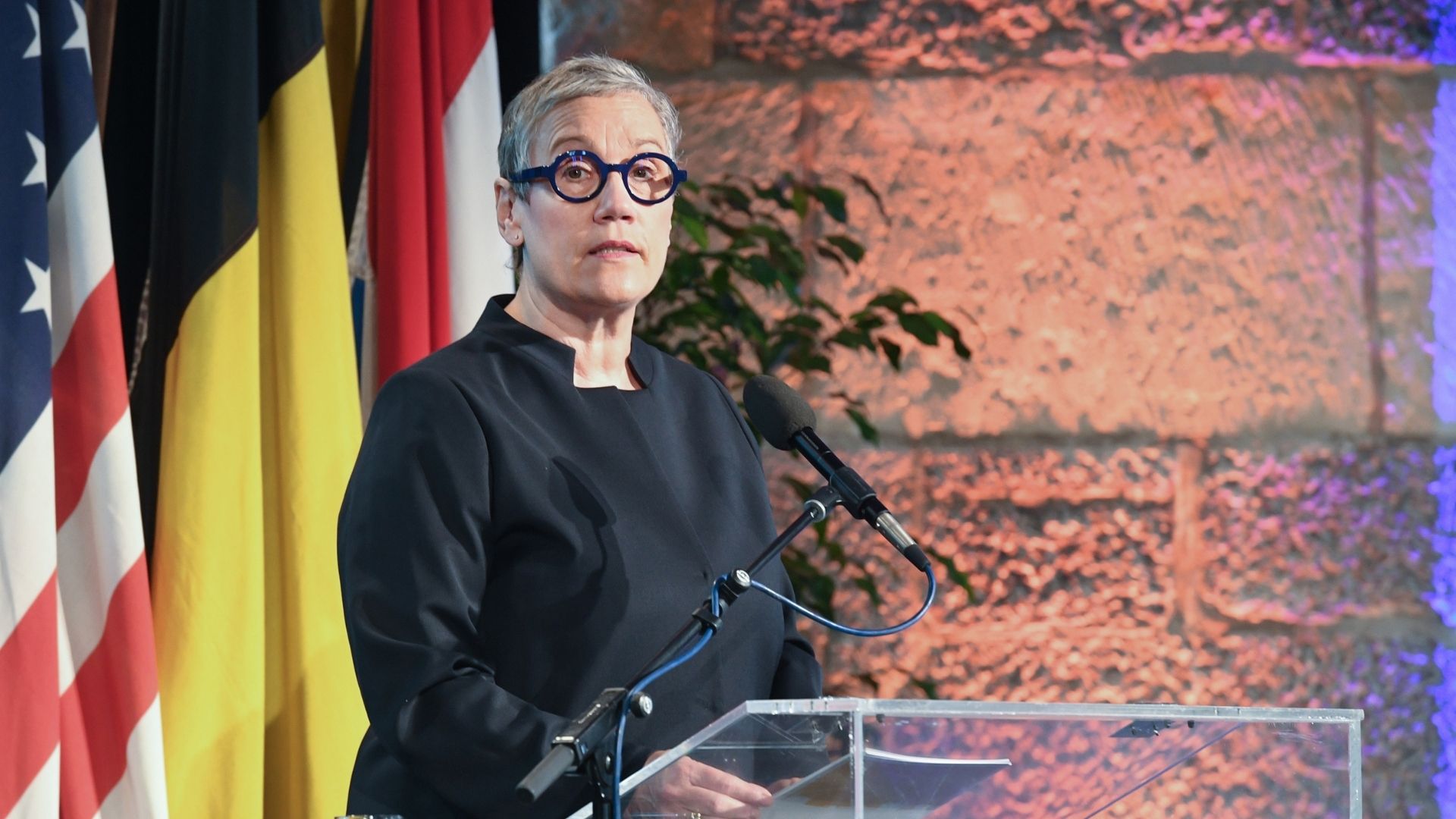 Sibylle Keupen beim Festakt im Aachener Rathaus