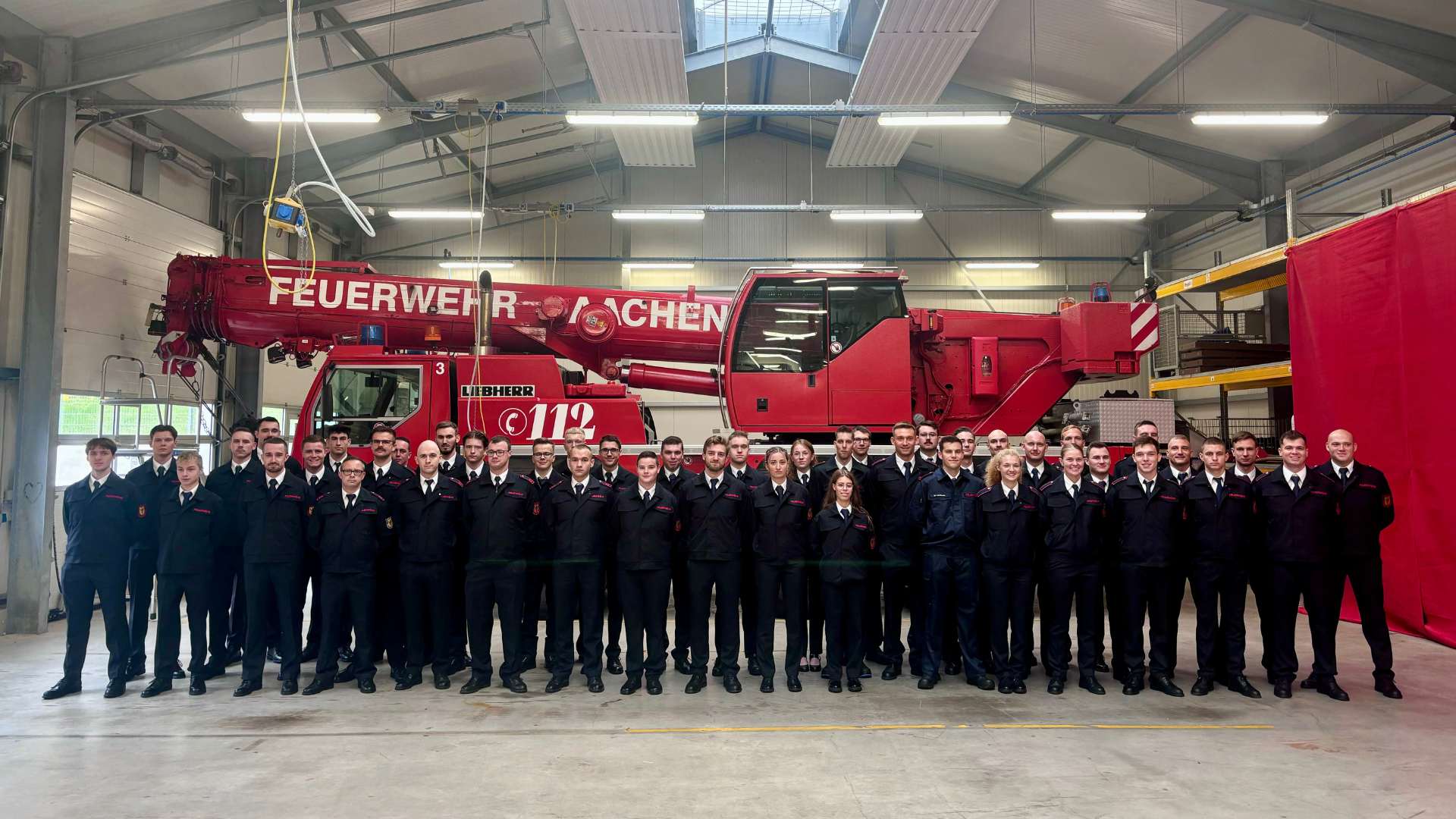 Ausbildungsstart bei der Feuerwehr Aachen